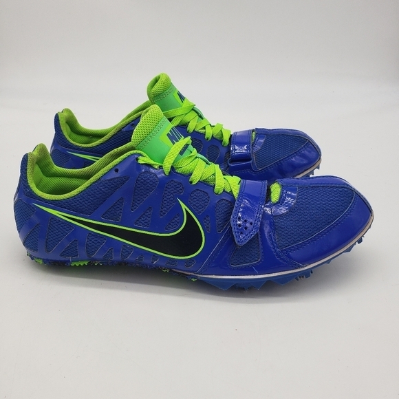 Nike Shoes Men\'s 10 Zoom Rival S  Blue Green Track Sprint Sneakers Cleats main image 6